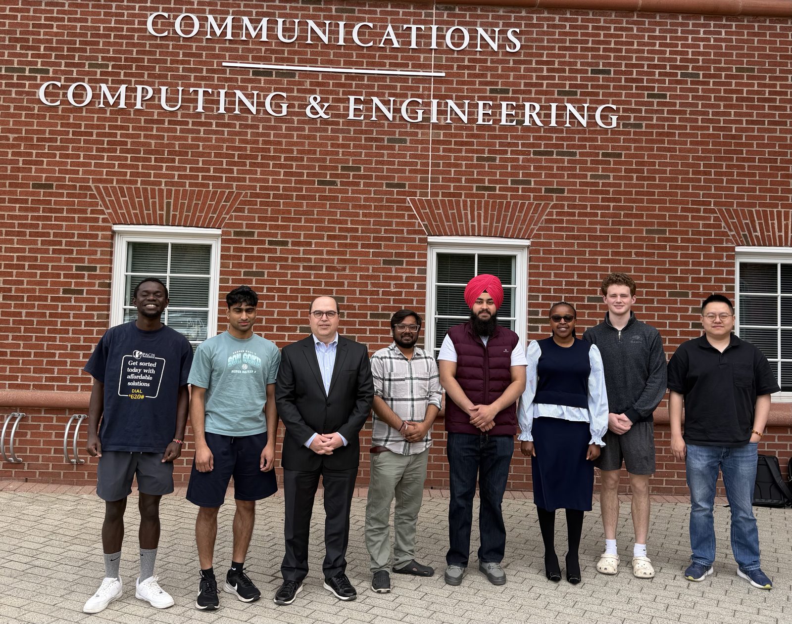 Our research group at Quinnipiac University, Spring 2026